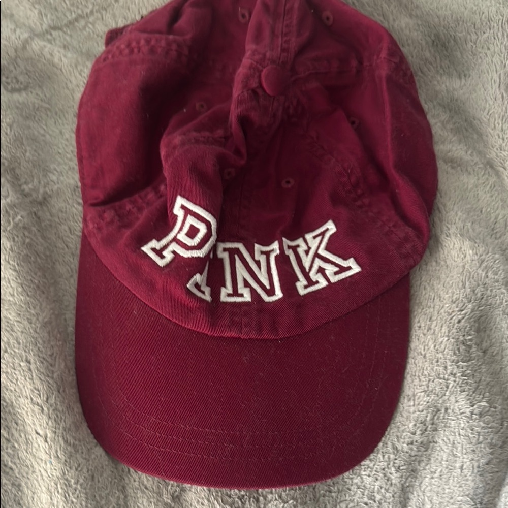 Burgundy PNK Baseball Cap